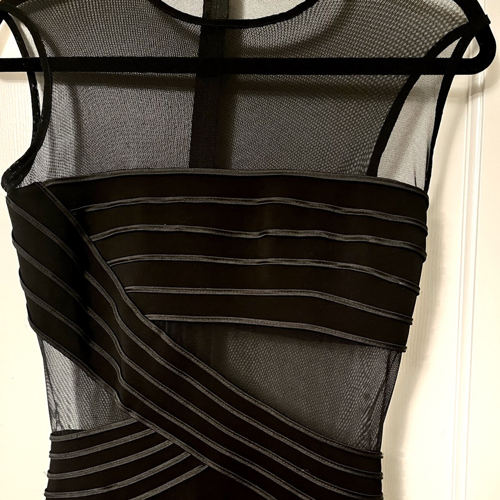 Beautiful, sexy black tie dress.